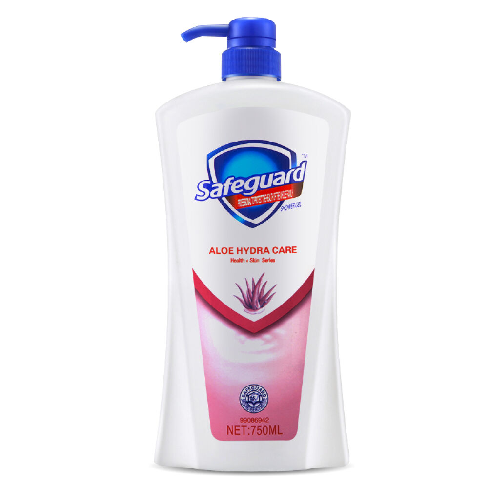 香港版舒肤佳润沐浴露750ml芦荟水润呵护3瓶