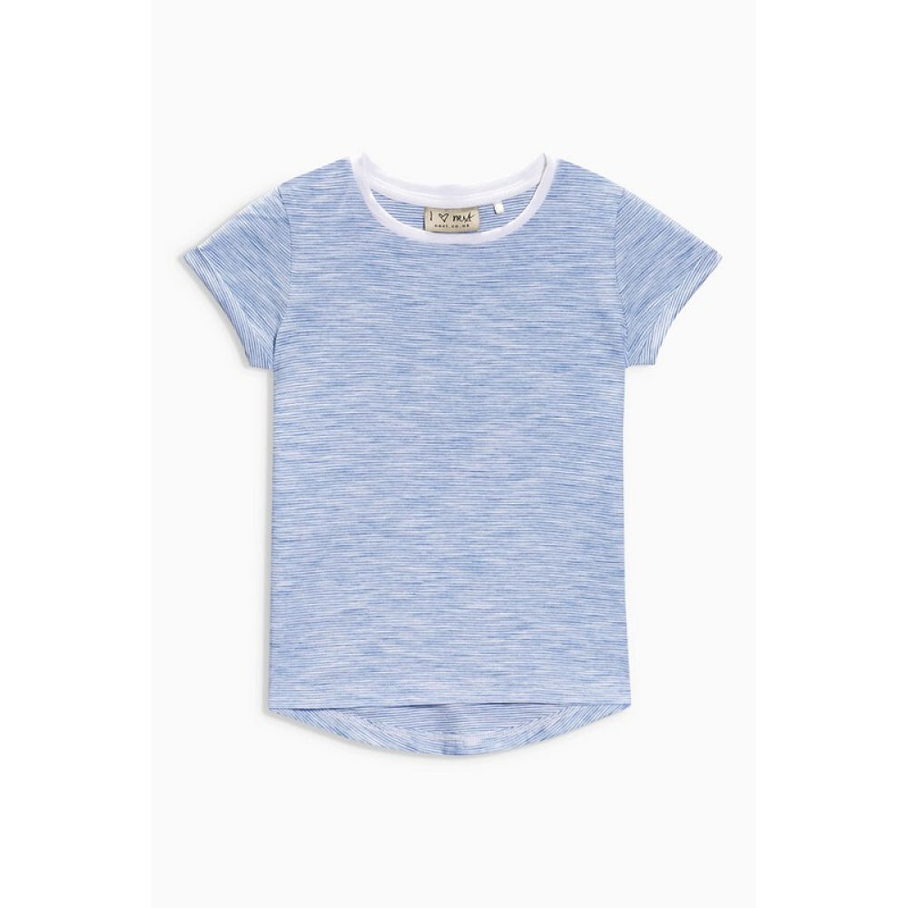 [全球购]next童装2016年夏季男孩女孩五件装短袖T恤3个月-6岁儿童T恤蓝色T恤五件装366-3284-5岁