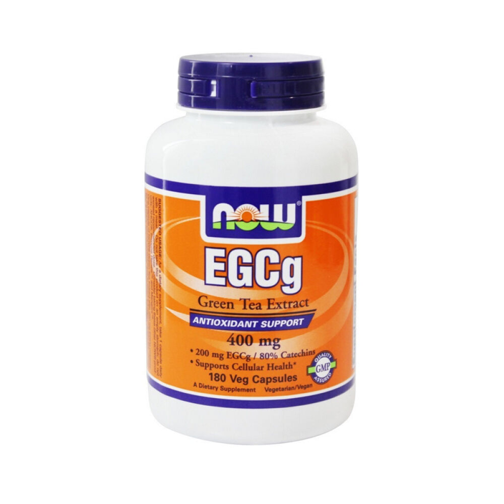 【美国正品直邮】NOWFoods诺奥抗氧化延缓衰老绿茶精华素食胶囊未定义180粒