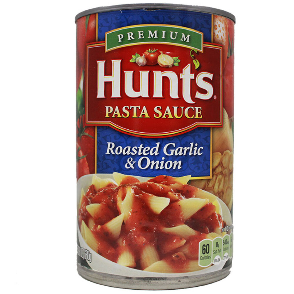 自营美国进口汉斯HUNT'S蒜蓉洋葱味意面酱680g