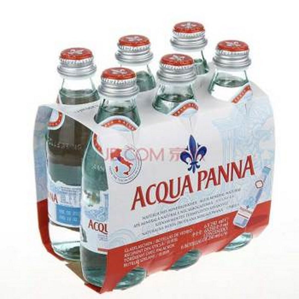 意大利进口普娜(acquapanna)饮用天然矿泉水250ml*24瓶整箱