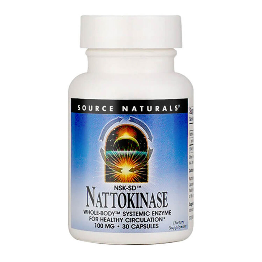 SourceNaturals纳豆激酶胶囊30粒保护肠胃降低血脂 SourceNaturals纳豆激酶胶囊30粒保护肠胃降低血脂
