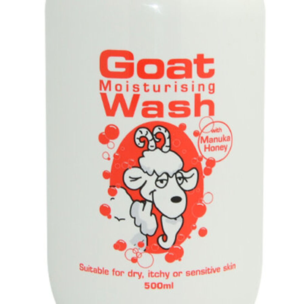 澳洲直邮山羊奶GoatSoap羊奶滋润保湿身体乳澳洲原装进口蜂蜜味山羊奶沐浴露500ml1瓶