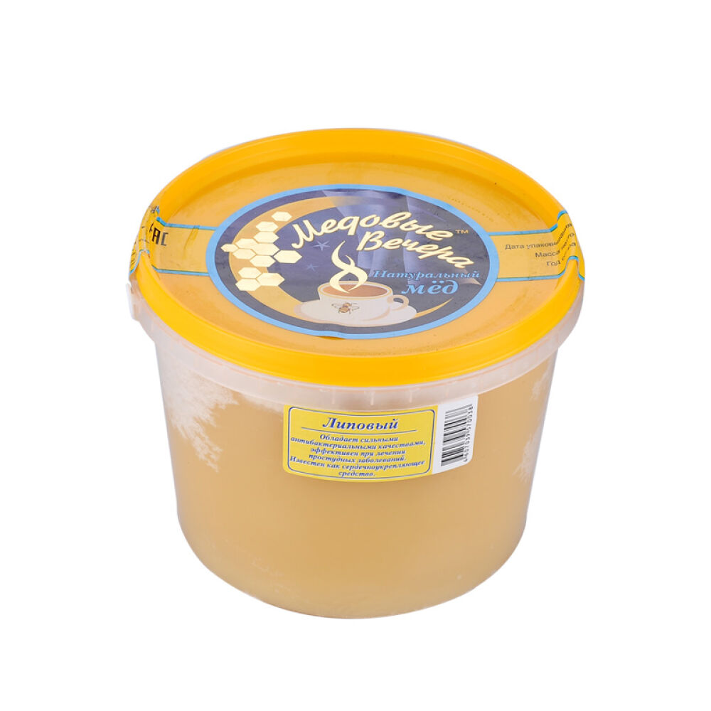 俄罗斯原装进口蜂蜜蜂蜜晚宴天然野生椴树蜜洋槐蜜百花蜜1kg椴树雪蜜(0038)