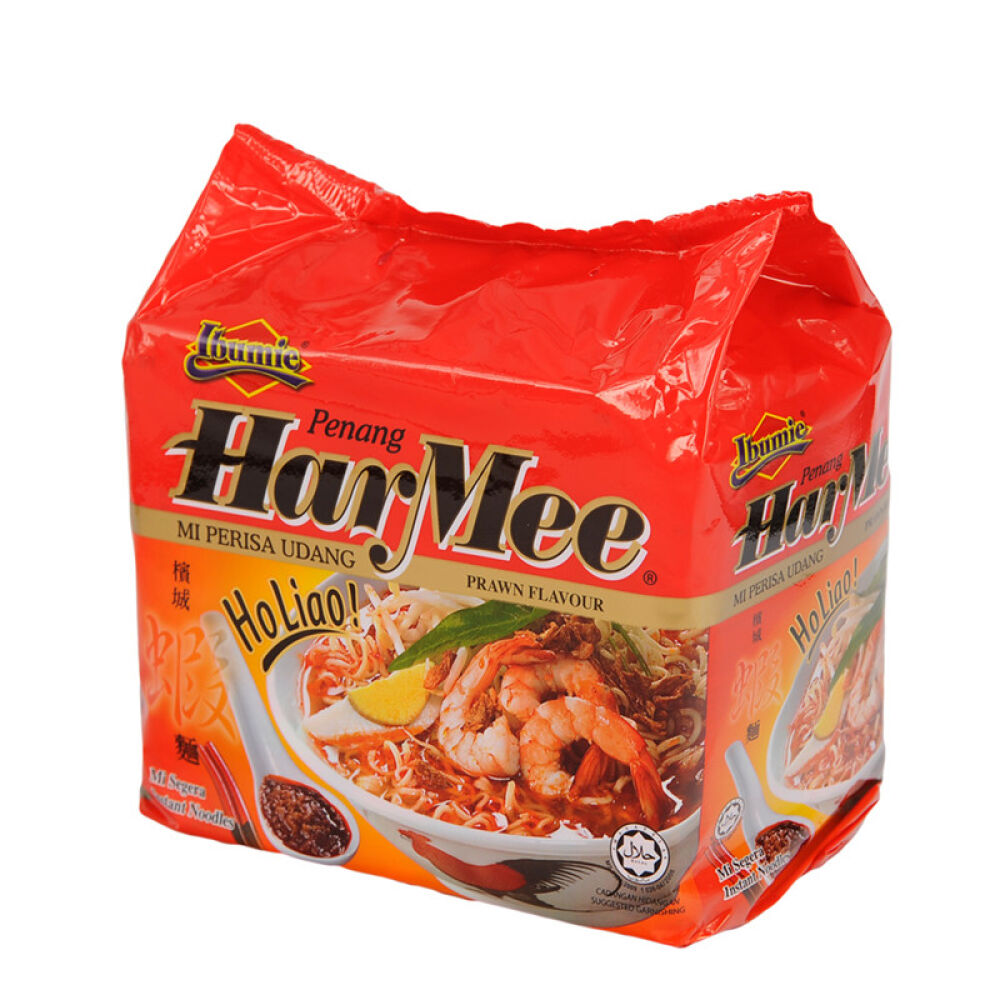 马来西亚进口Ibumie益福槟城虾面425g*2袋