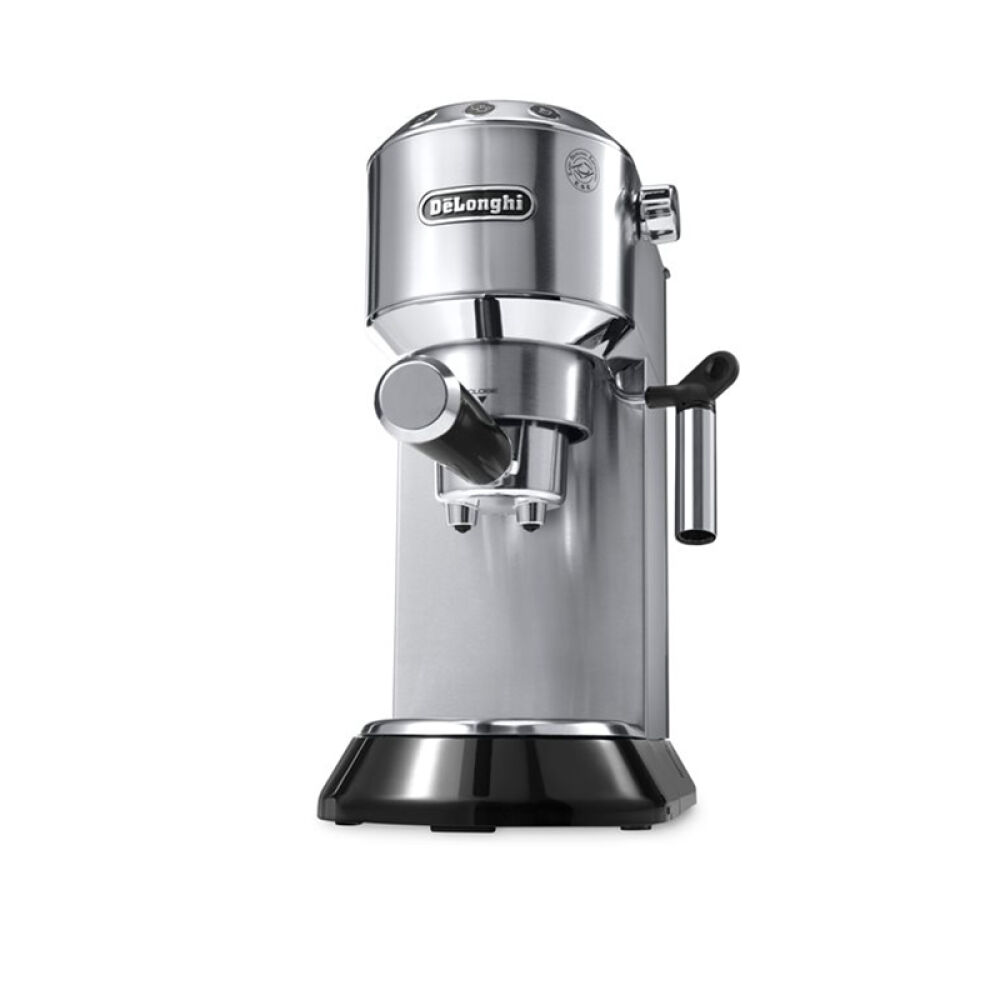 欧洲荷兰直邮Delonghi/德龙EC680意式家用咖啡机不锈钢咖啡机银灰色-EC680.M