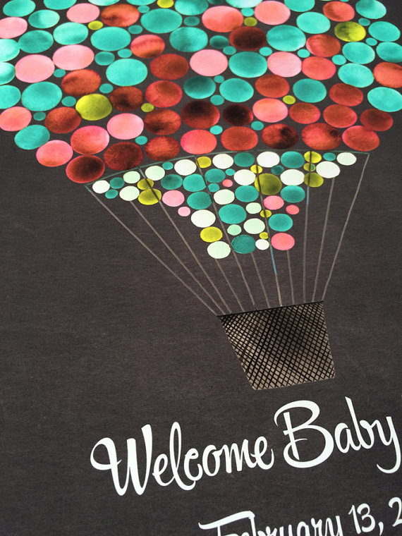 valentine'sdaygiftnewbornbabyshowerguestbookprint