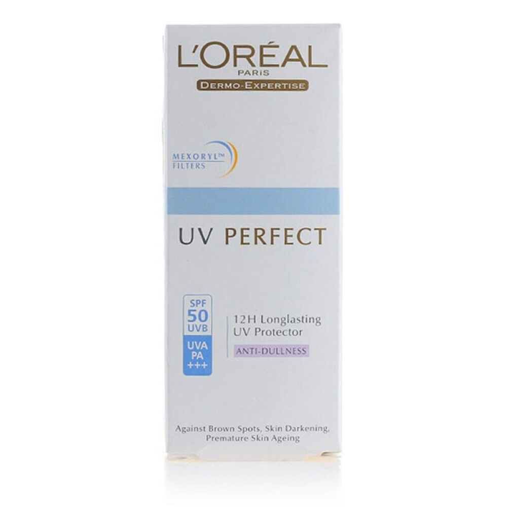 loreal欧莱雅防晒隔离乳完美多重防晒隔离乳霜三重防晒隔离乳spf50
