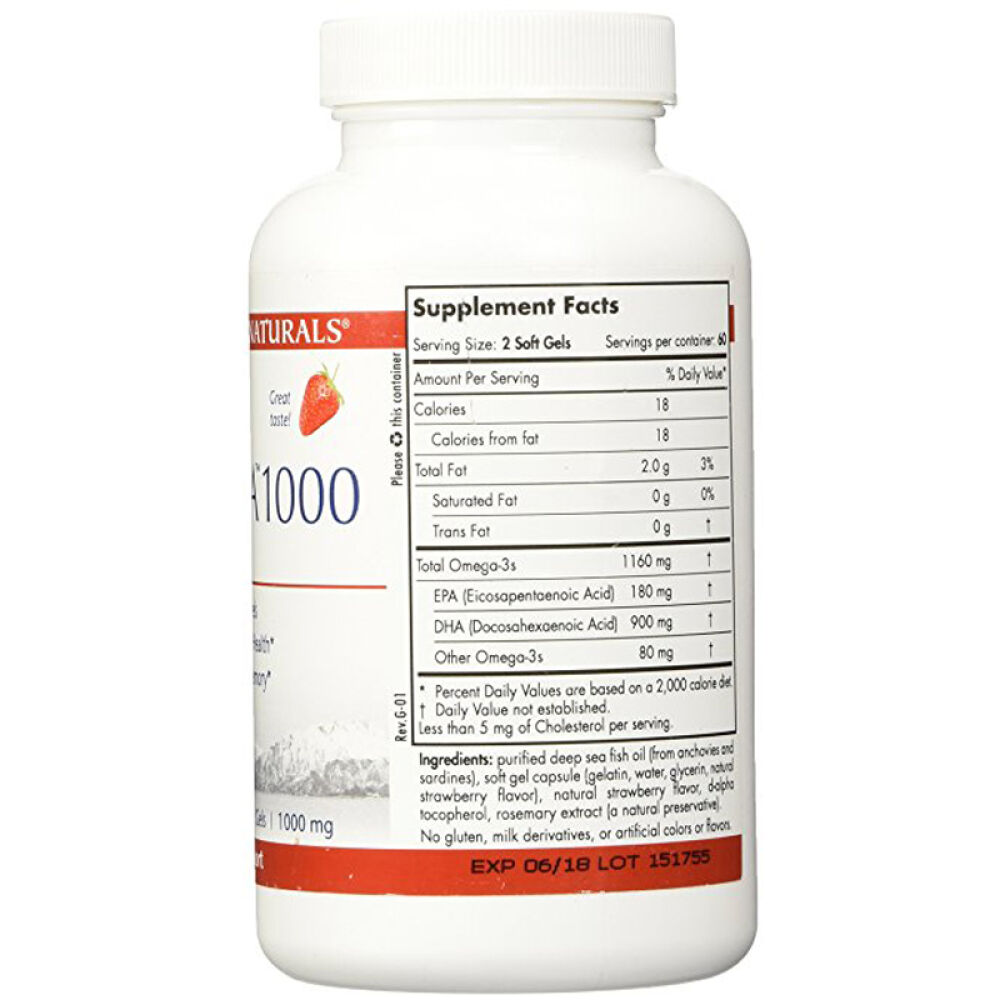 全球购挪帝克nordicnaturals深海鱼油dha1000mg120粒