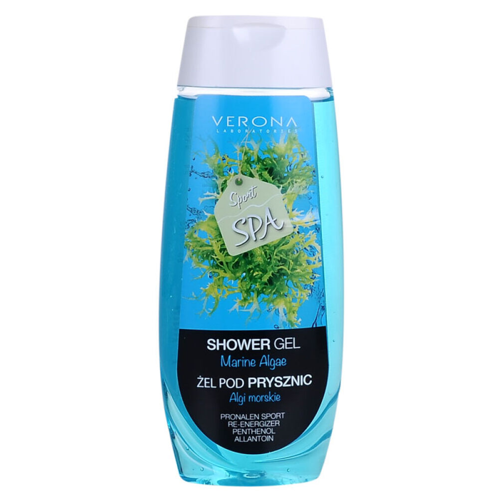 波兰原装进口VERONA家庭专业SPA级沐浴凝胶沐浴液沐浴啫喱250ml男女适用海藻沐浴露