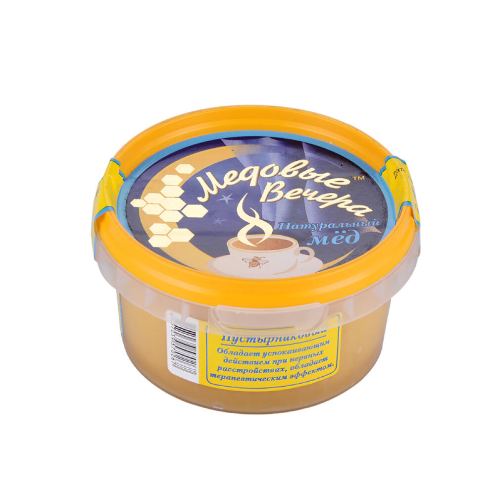 俄罗斯原装进口蜂蜜蜂蜜晚宴牌天然洋槐蜜等300g益母草蜜(0276)