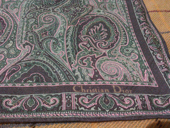 VintageChristianDiorHandkerchief