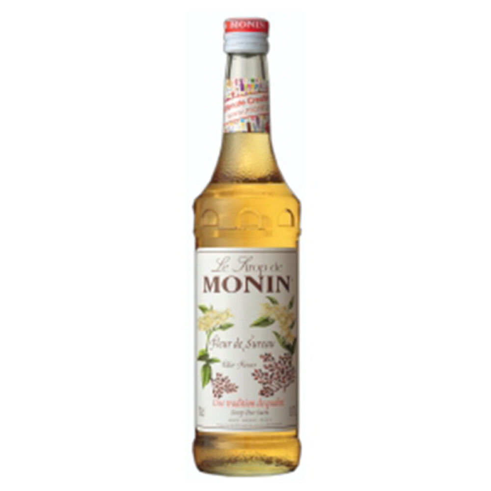 【全球购】莫林(MONIN)薄荷风味糖浆700ml单瓶装Monin接骨木花