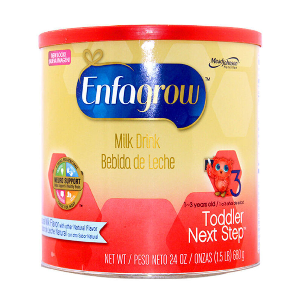 美版MeadJohnsonEafamil美赞臣金樽3段(12-36个月)婴幼儿营养奶粉3段香草味1罐装680g