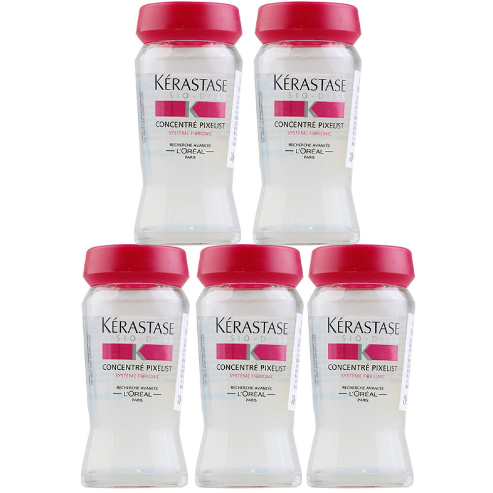 卡诗（KERASTASE）精华液活力胶修复滋养防脱喷雾免洗海外直邮卡诗绚亮护色精华液12ml*2支