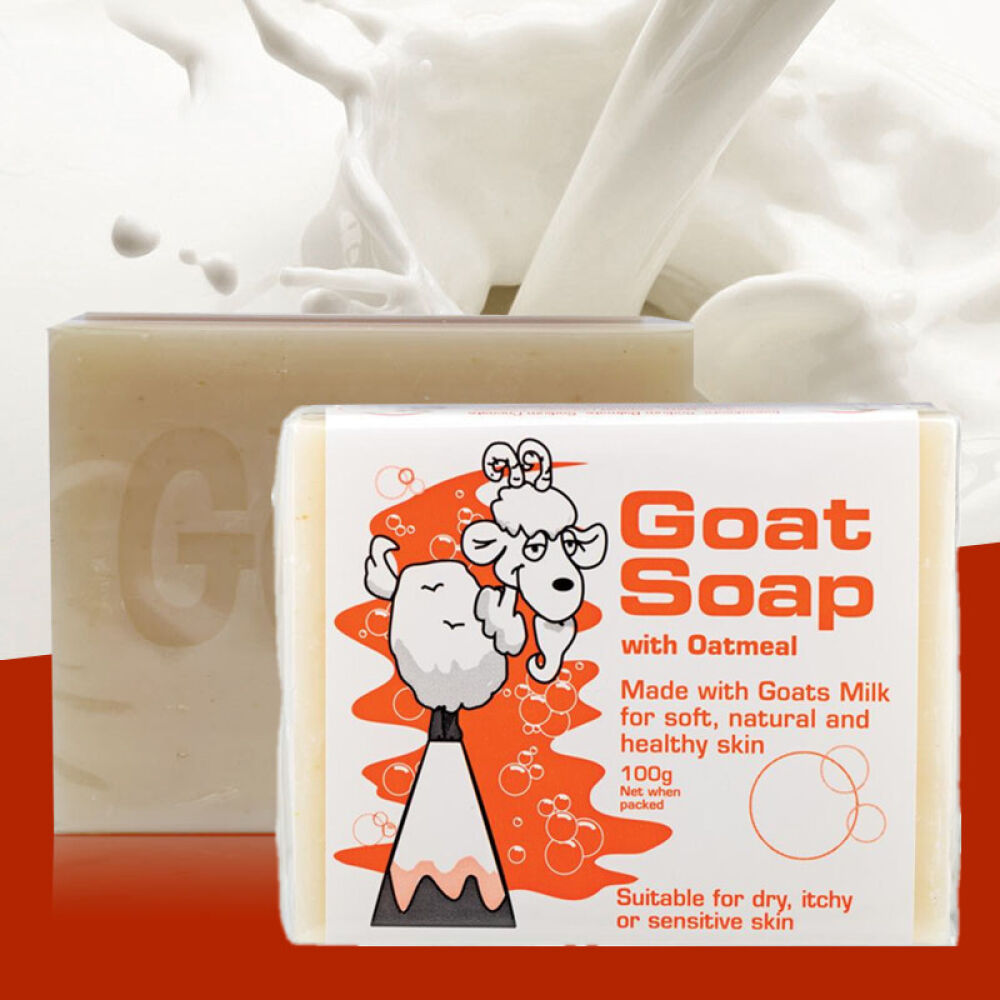 【全球购】澳洲GoatSoap羊奶皂/手工羊奶皂婴幼儿洗护清洁燕麦味