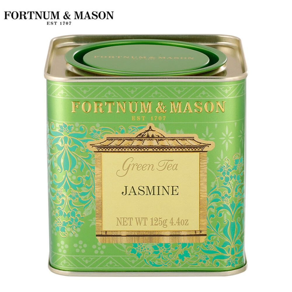 【英国皇家】fortnum&mason英国茶福南梅森罐装茉莉绿茶125克green