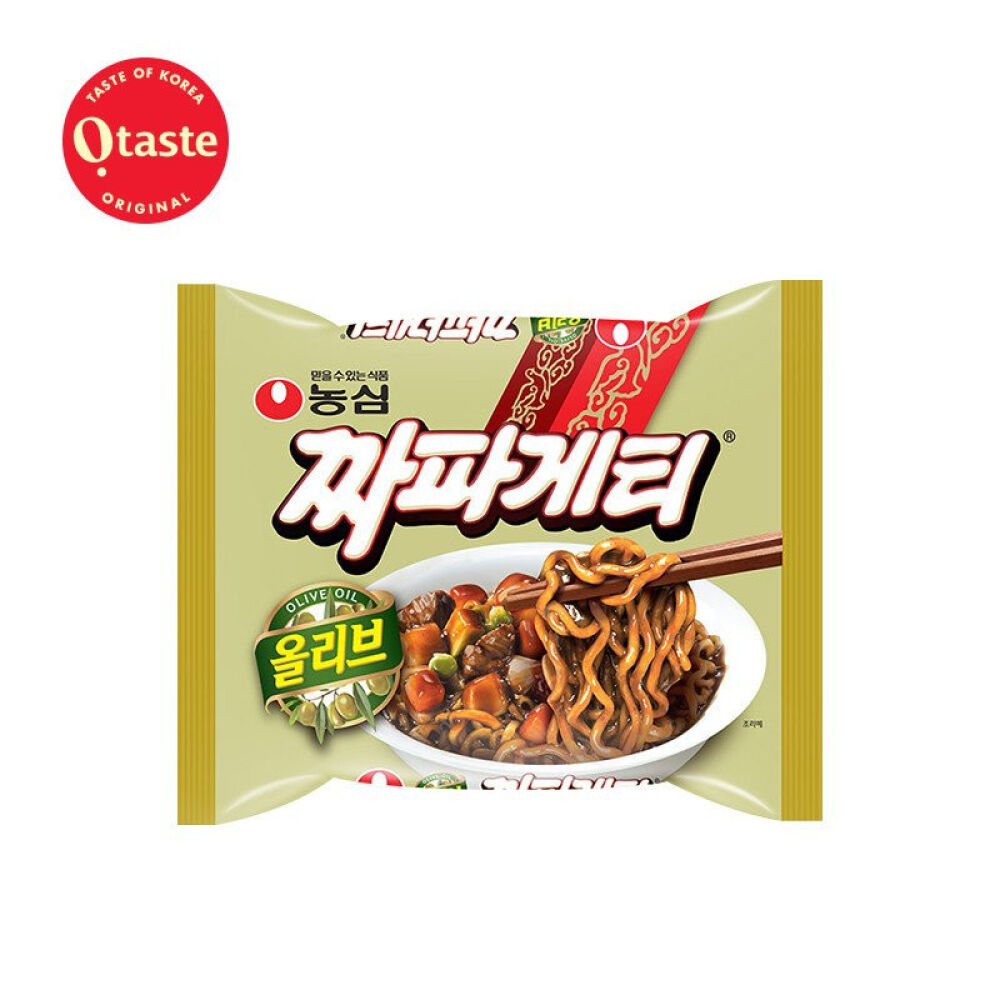 韩国进口农心辛拉面进口方便面(临保）韩国泡面辣味泡面煮面速食面干拌面非油炸(临保）橄榄油炸酱面五包140g*5