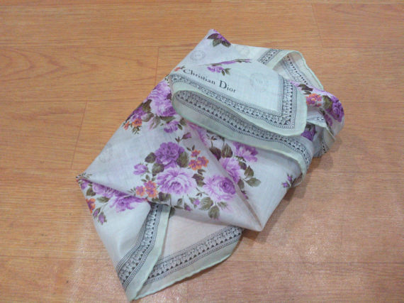 VintageChristianDiorHandkerchief