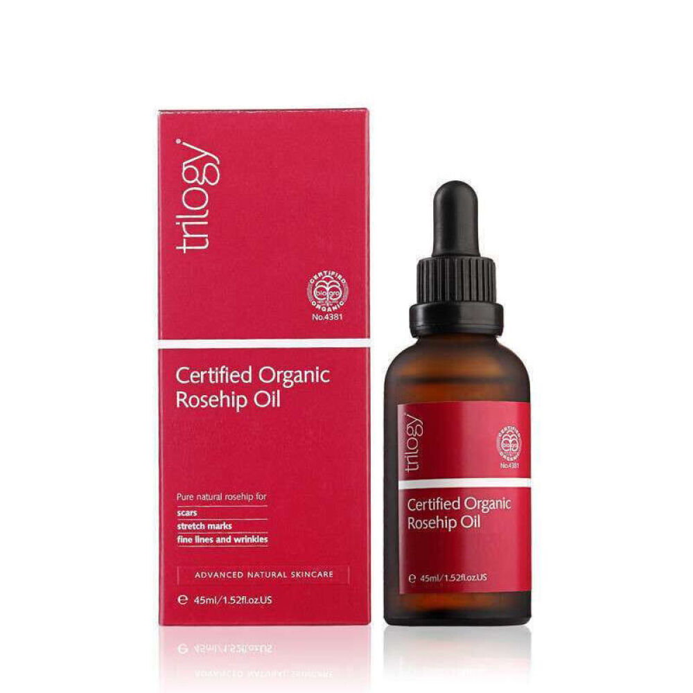 新西兰趣乐活Trilogy天然有机野玫瑰果油美肤去疤45ml1瓶