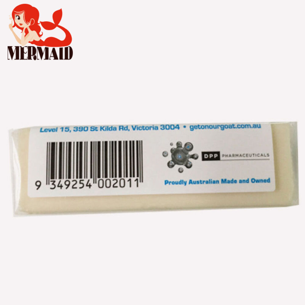 【美人鱼】GoatSoap手工羊奶洁面皂100g原味坚果麦卢卡蜂蜜燕麦椰子味澳洲原装蓝色原味一个装