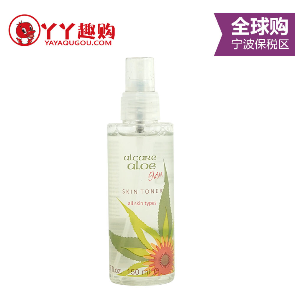 【全球购】南非Alcarealoe/欧卡尔芦荟爽肤水150ml