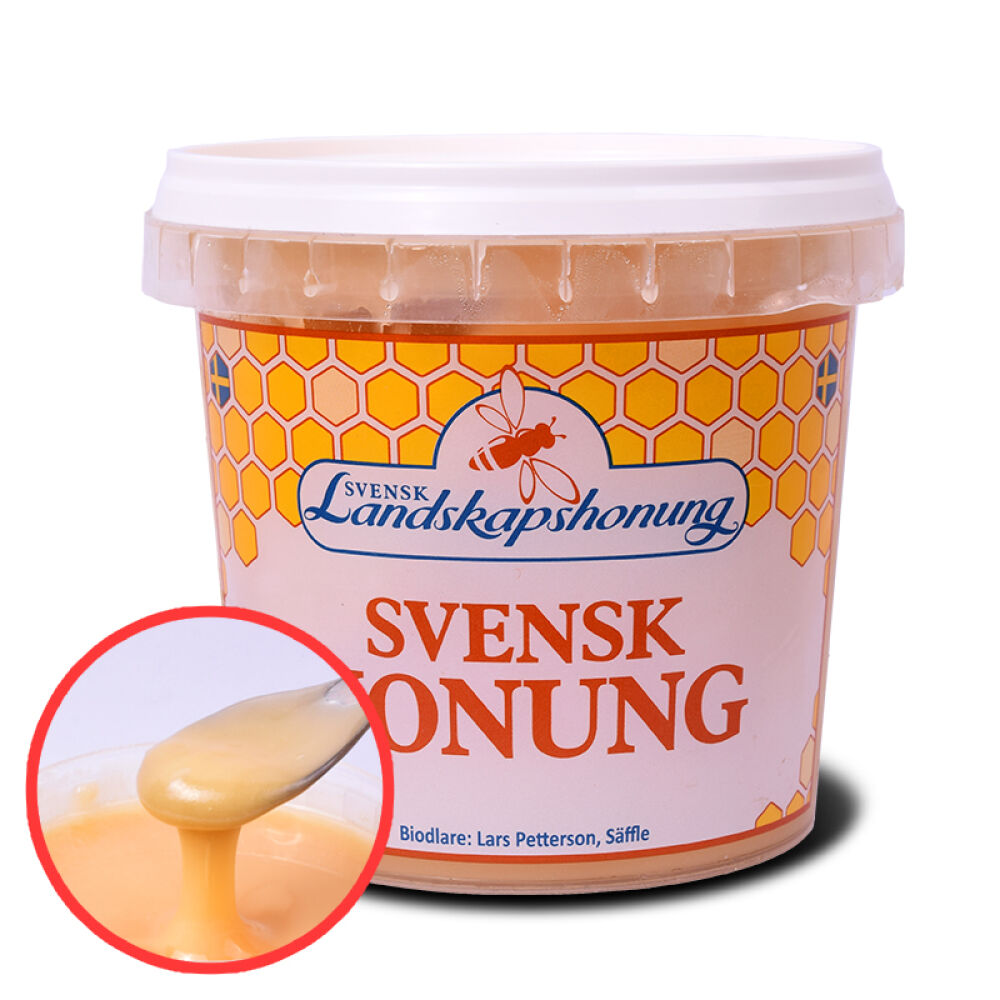 瑞典SVENSK固体蜂蜜天然蜂王浆蜜固体百花蜜槐花蜜500g