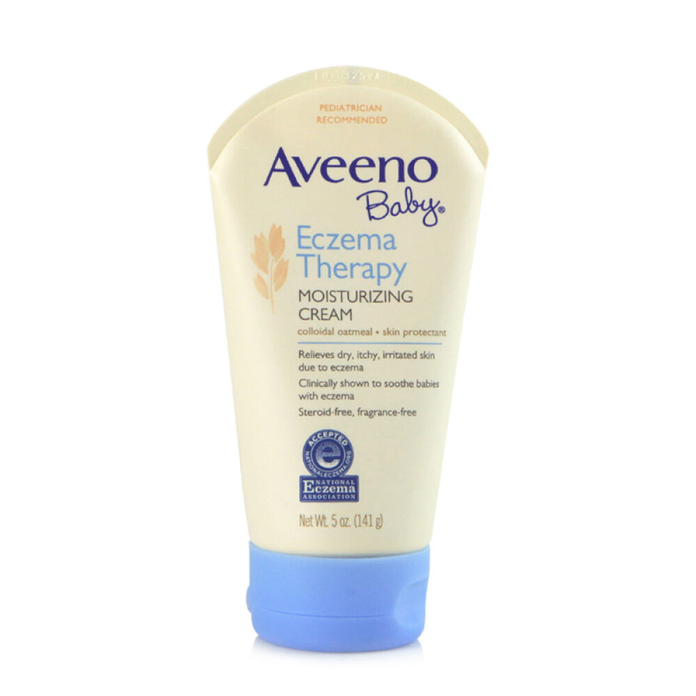 艾维诺AveenoBaby燕麦润肤乳湿疹面霜可选婴儿宝宝保湿润肤舒缓滋润身体乳燕麦加强版湿疹乳140g