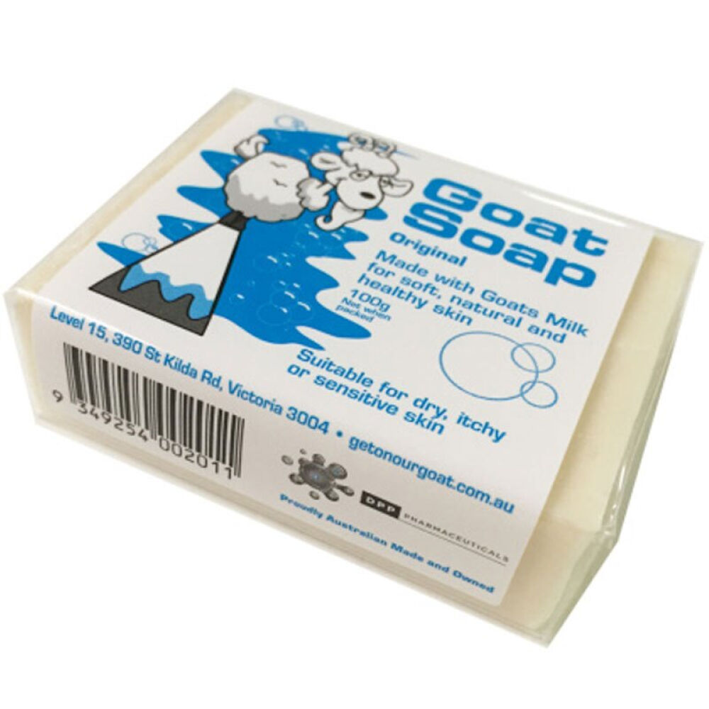 山羊奶皂GoatSoap手工香皂保湿滋润澳洲原装进口100g原味