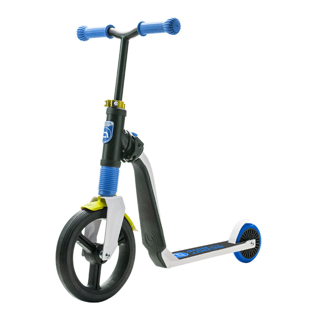 【全球购】奧地利Scoot&Ride二合一骑行幼儿滑板车进口宝宝平衡车蓝红色1岁以上