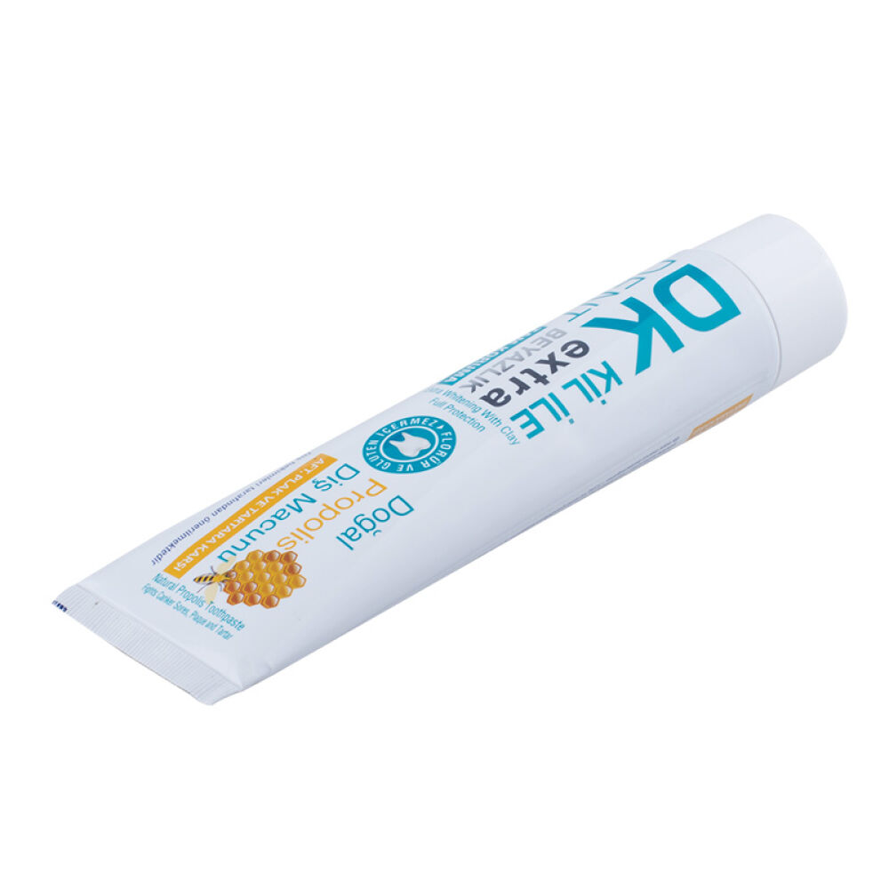 【全球购】Dermokil天然粘土进口牙膏美白牙膏牙齿美白蜂胶味105g