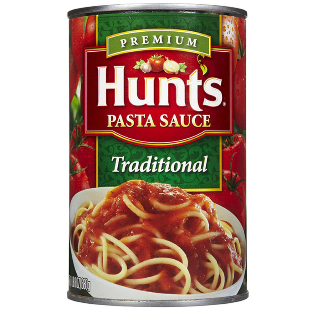 自营美国进口汉斯HUNT'S传统意面肉酱680g