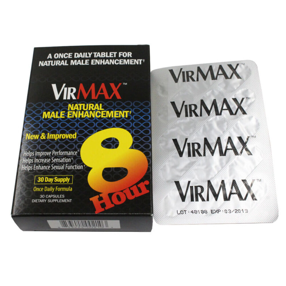 【全球购】VirMax美国补肾壮阳增大增粗男用延时持久（非万艾可伟哥药一粒牡蛎海狗丸）1盒VirMax+climax延时喷剂