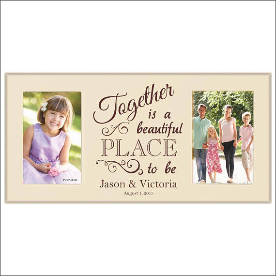 personalizedweddingframe,anniversarygift"togetherisa