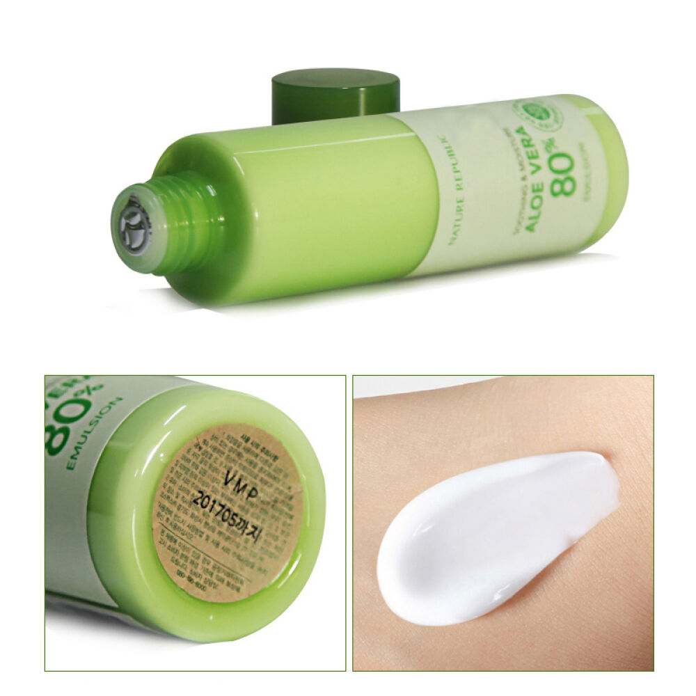 【2件9折京东全球购】韩国直邮自然乐园芦荟胶完美补水保湿面膜保湿祛痘控油晒后恢复芦荟水乳套装