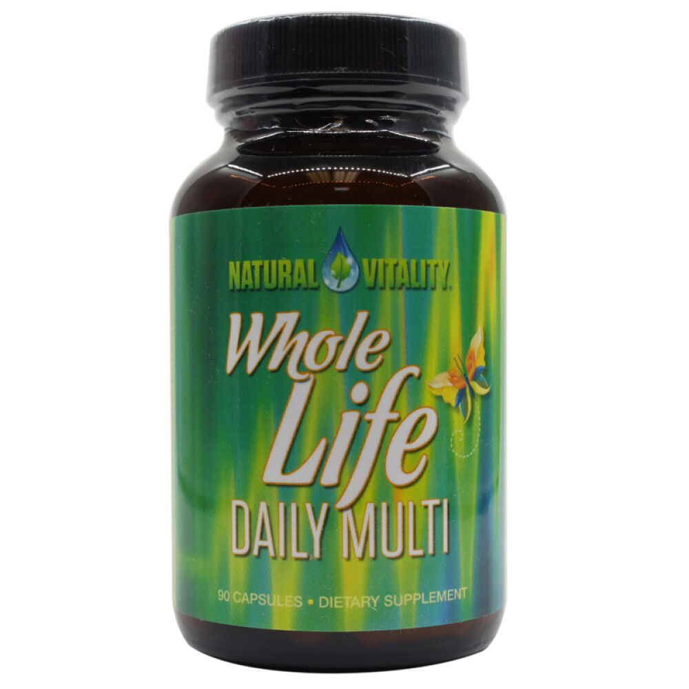 美国进口NaturalVitality男女综合维生素舒缓压力平衡营养90粒1瓶