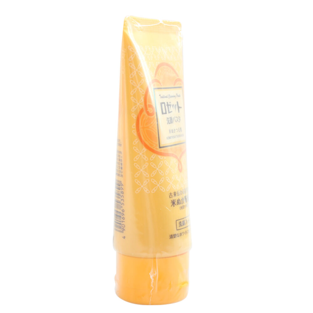 Rosette磨砂颗粒去角质大米保湿洗面奶洁面乳120克