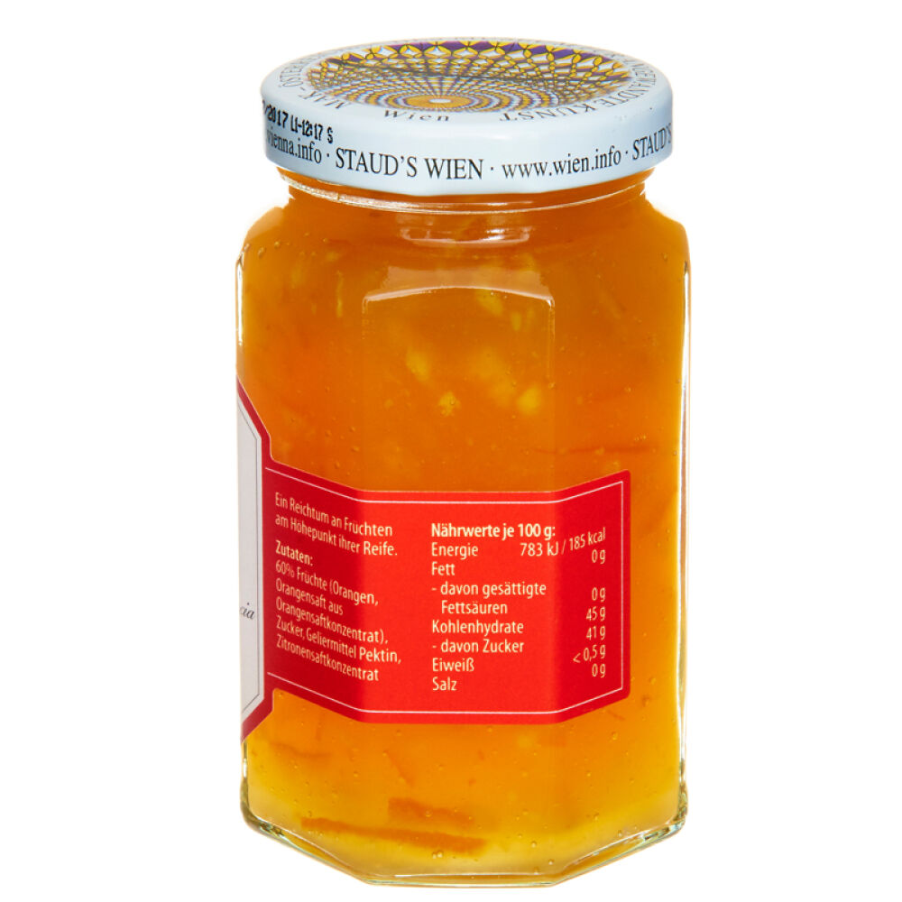 自营奥地利进口果酱施陶尔兹STAUD’S橙子果酱250g