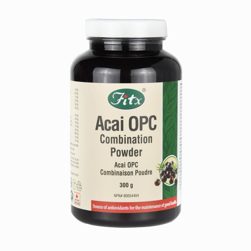 【全球购】加拿大Fitx菲特福康巴西莓素食代餐粉300g减肥酵素纤体非减肥药