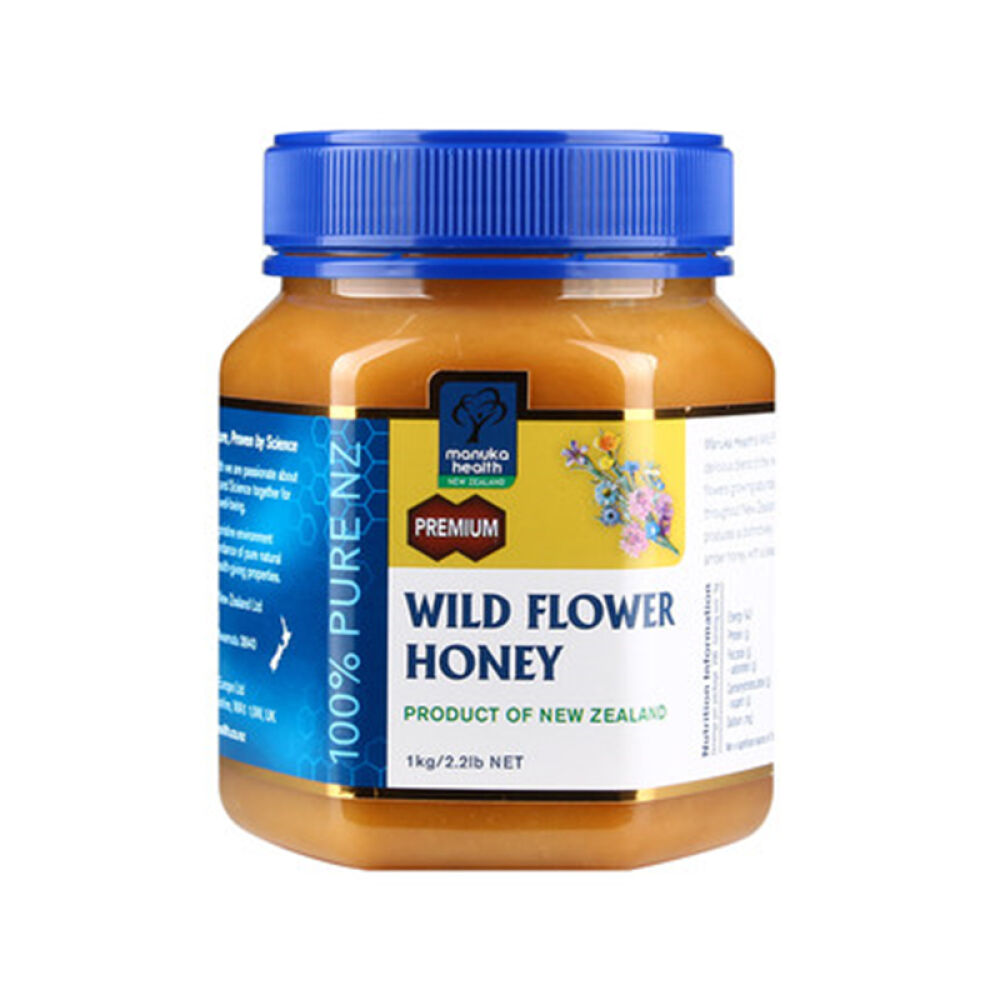 ManukaHealth蜜纽康新西兰进口蜂蜜百花蜜清心养胃1kg