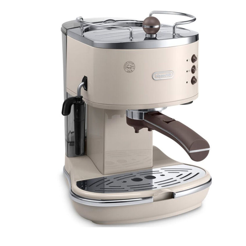 欧洲荷兰直邮Delonghi/德龙ECO310ECO311意式半自动家用咖啡机办ECO310.BG香槟色