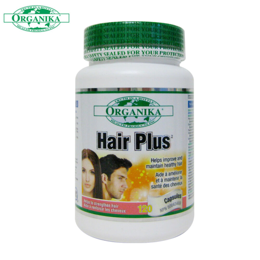 【全球购】加拿大原装OrganikaHairPlus植物生发胶囊120粒