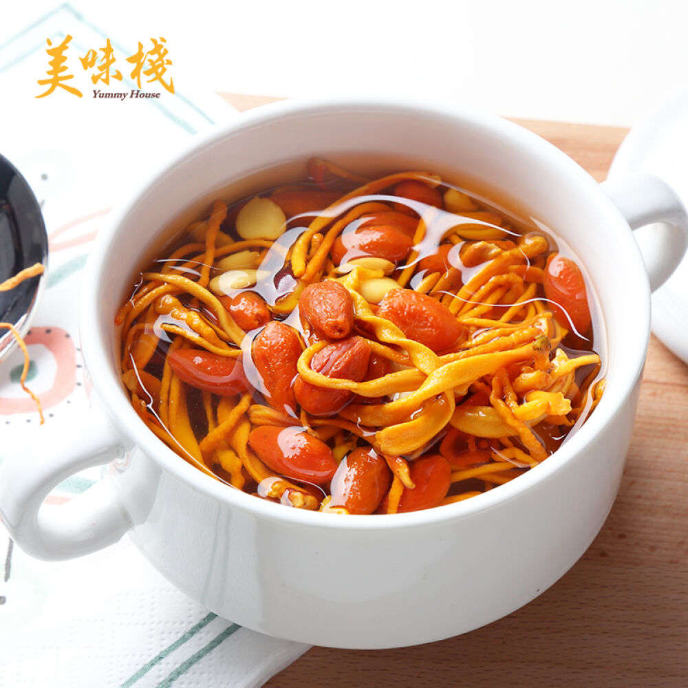 美味栈港式老火汤料包煲汤靓料虫草花淮山杞子汤115g