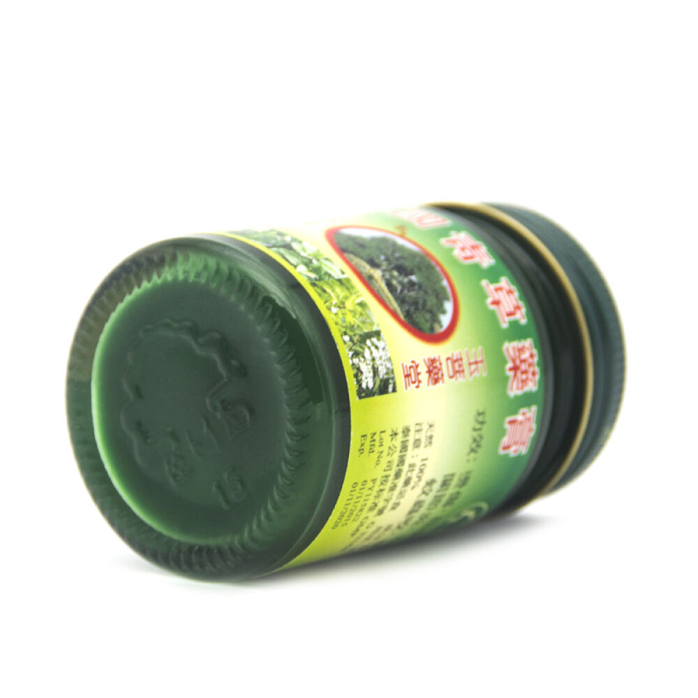 泰国卧佛牌青草膏治蚊虫叮咬老少皆宜50g一瓶装泰国卧佛牌青草药膏50g1瓶