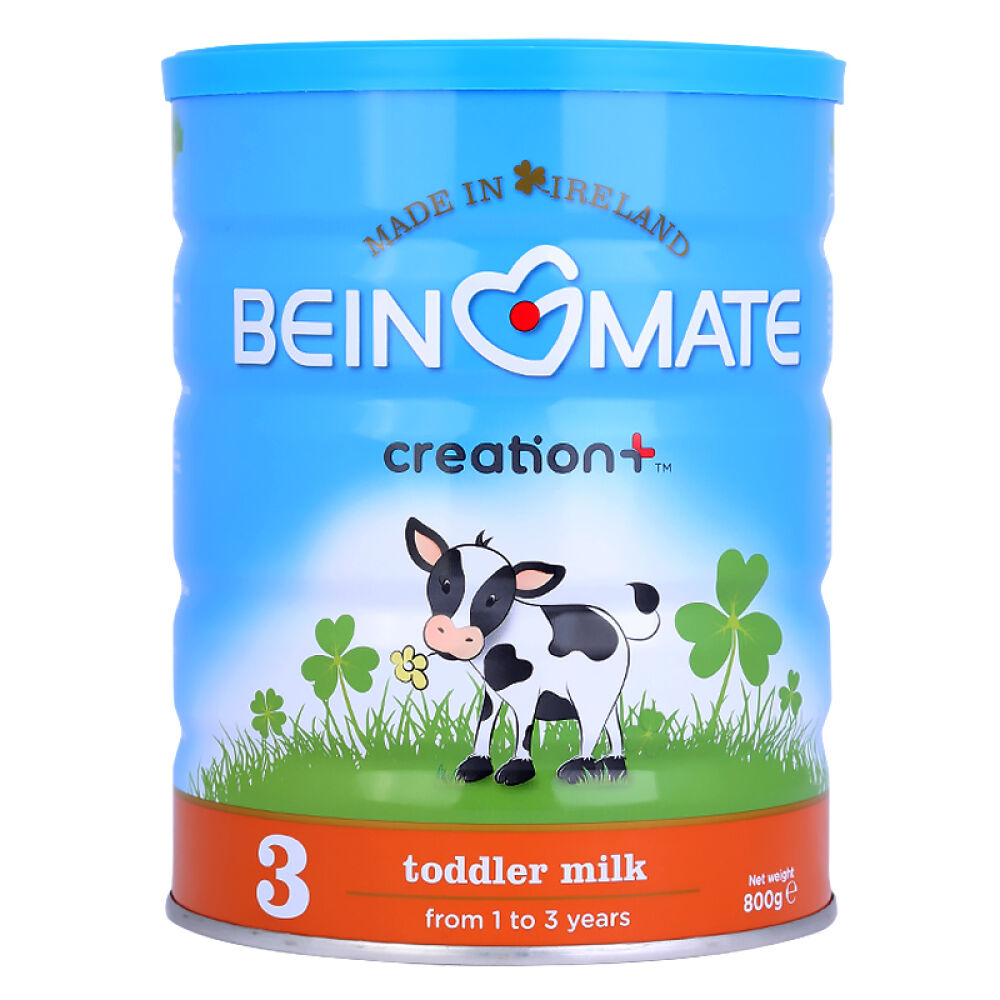 自营贝因美BEINGMATE可睿心婴儿奶粉3段(1-3岁)800g爱尔兰原装进口