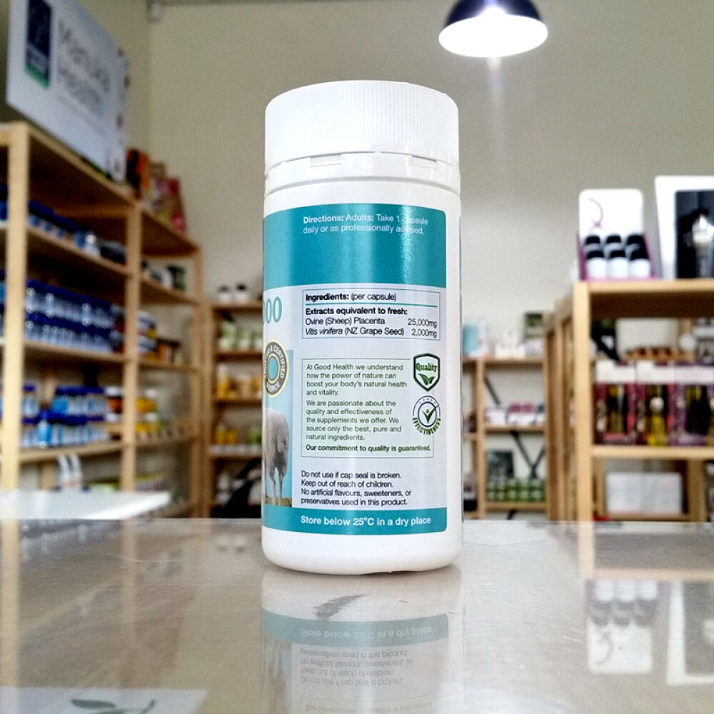 GoodHealth好健康高含量羊胎素25000+葡萄籽60粒