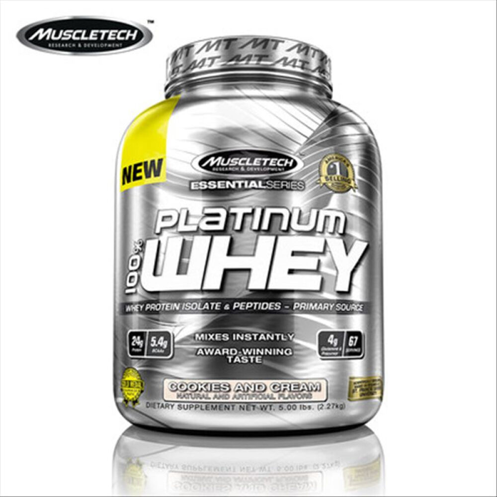 【全球购】muscletech肌肉科技乳清蛋白粉增重健身蛋白粉增肌粉白金乳清蛋白粉5磅(巧克力味)