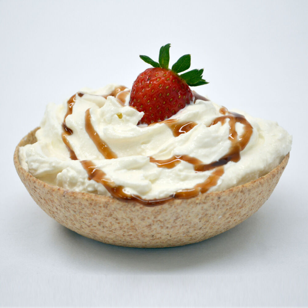 南非进口可以吃的碗谷物压缩可食餐具户外运动环保补能量创意绝配8个/盒1盒装