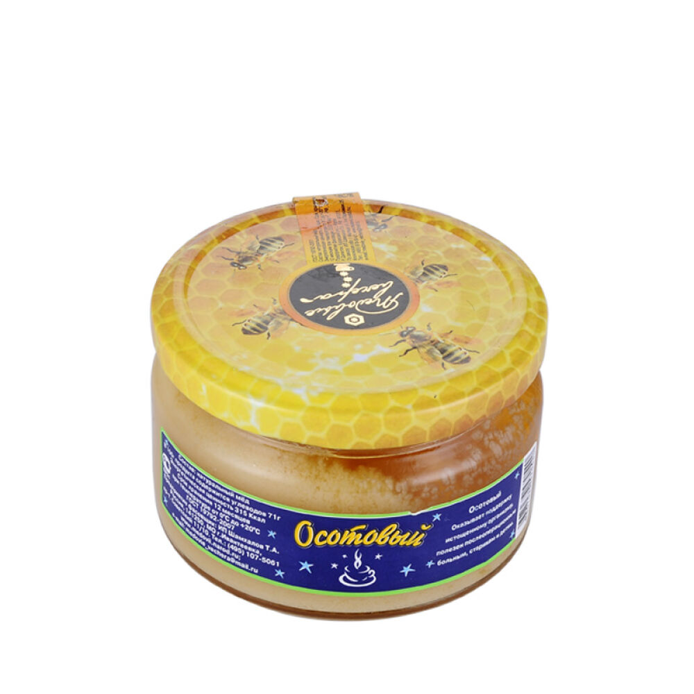 俄罗斯原装进口蜂蜜蜂蜜晚宴牌黒蜂蜜250g苦苣蜜(0540)