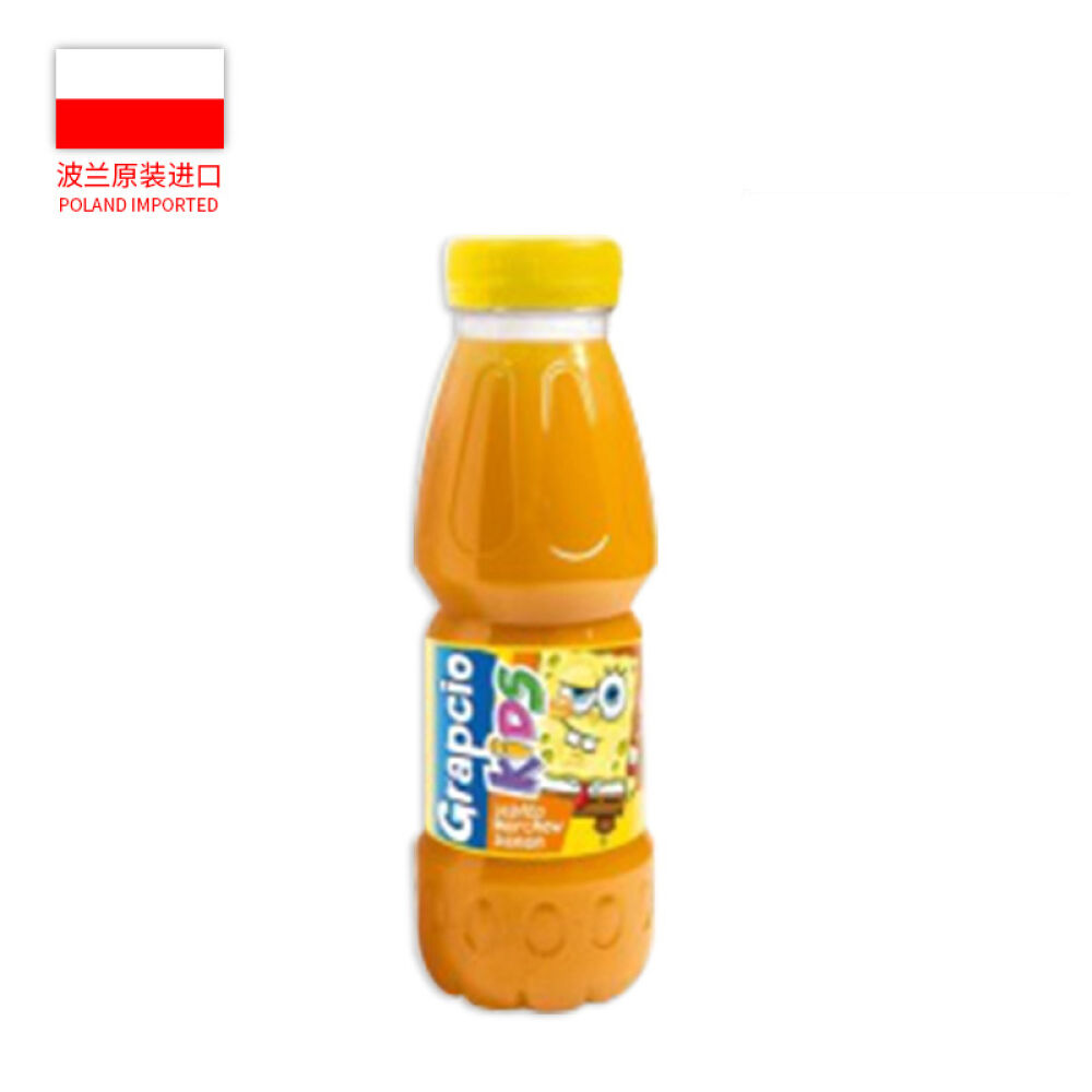 PolandImported波兰进口Ustronianka儿童饮品330ml胡萝卜苹果香蕉味